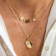 Collier plaque or stan personnalisable