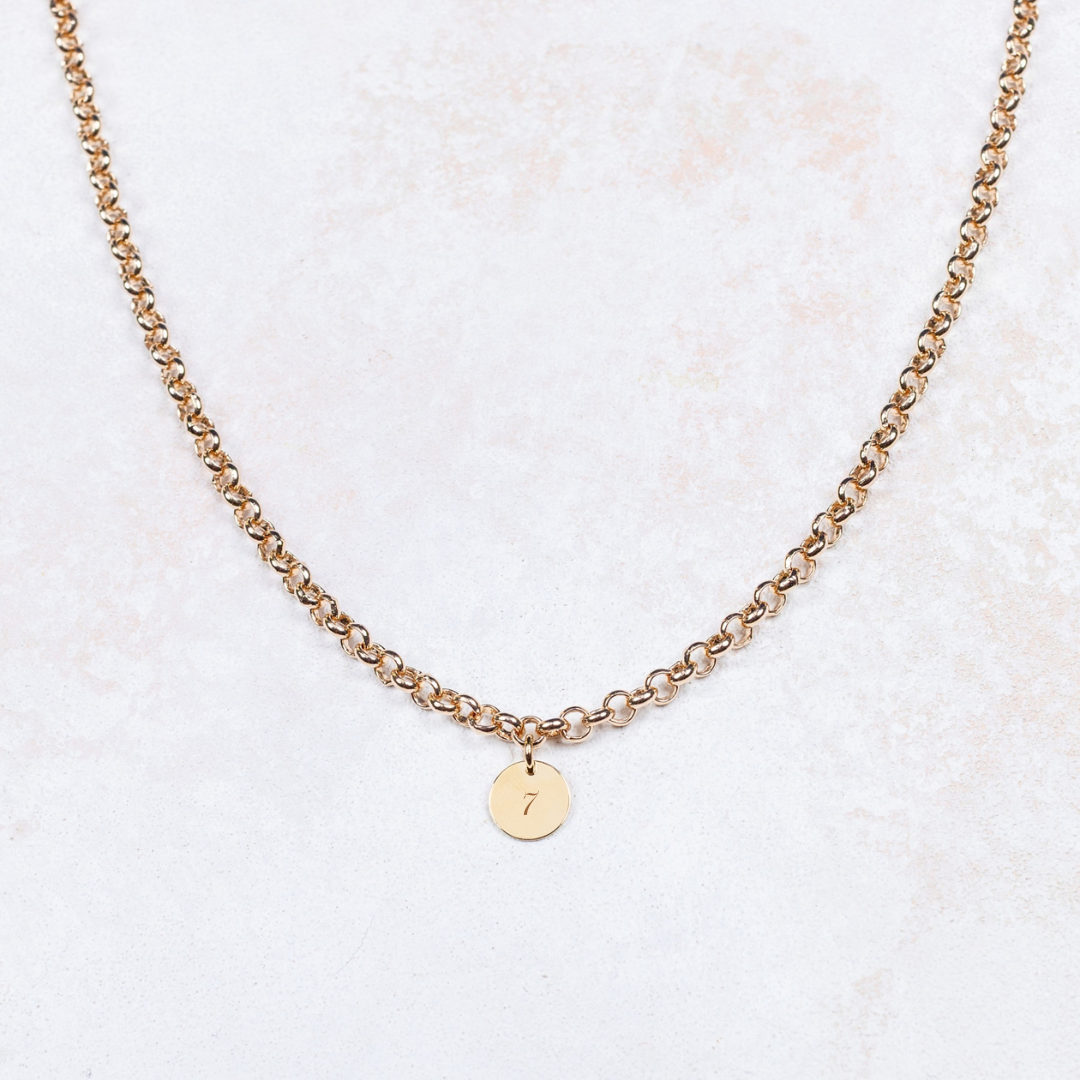 Collana Paul - 1 medaglia - Personalizzabile