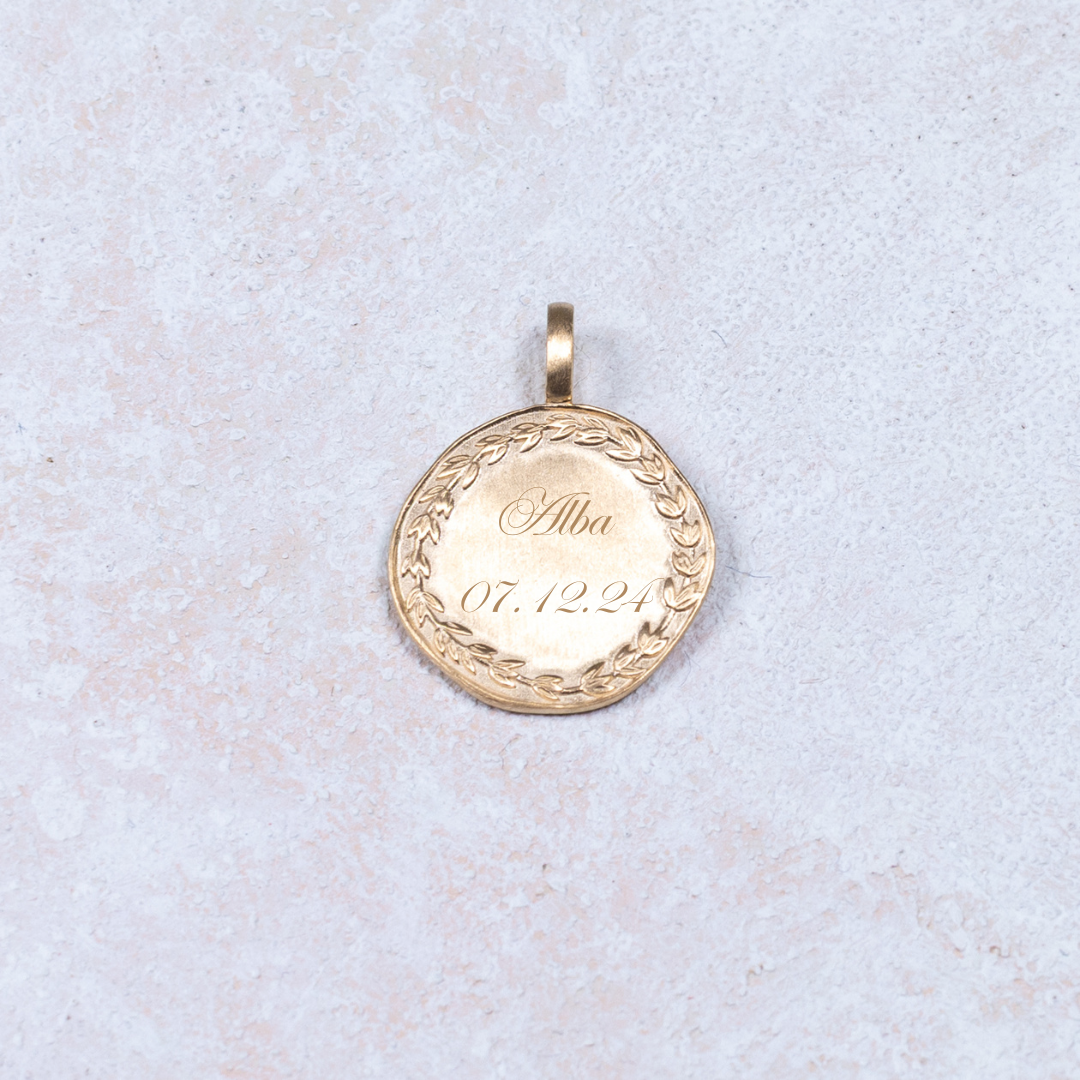 Medaillon Gladys – personalisierbar