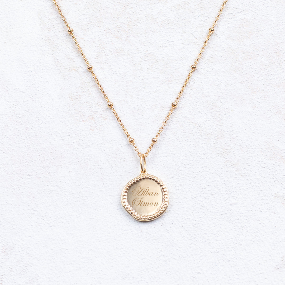 Collier Gisèle - Petit modèle - Personnalisable