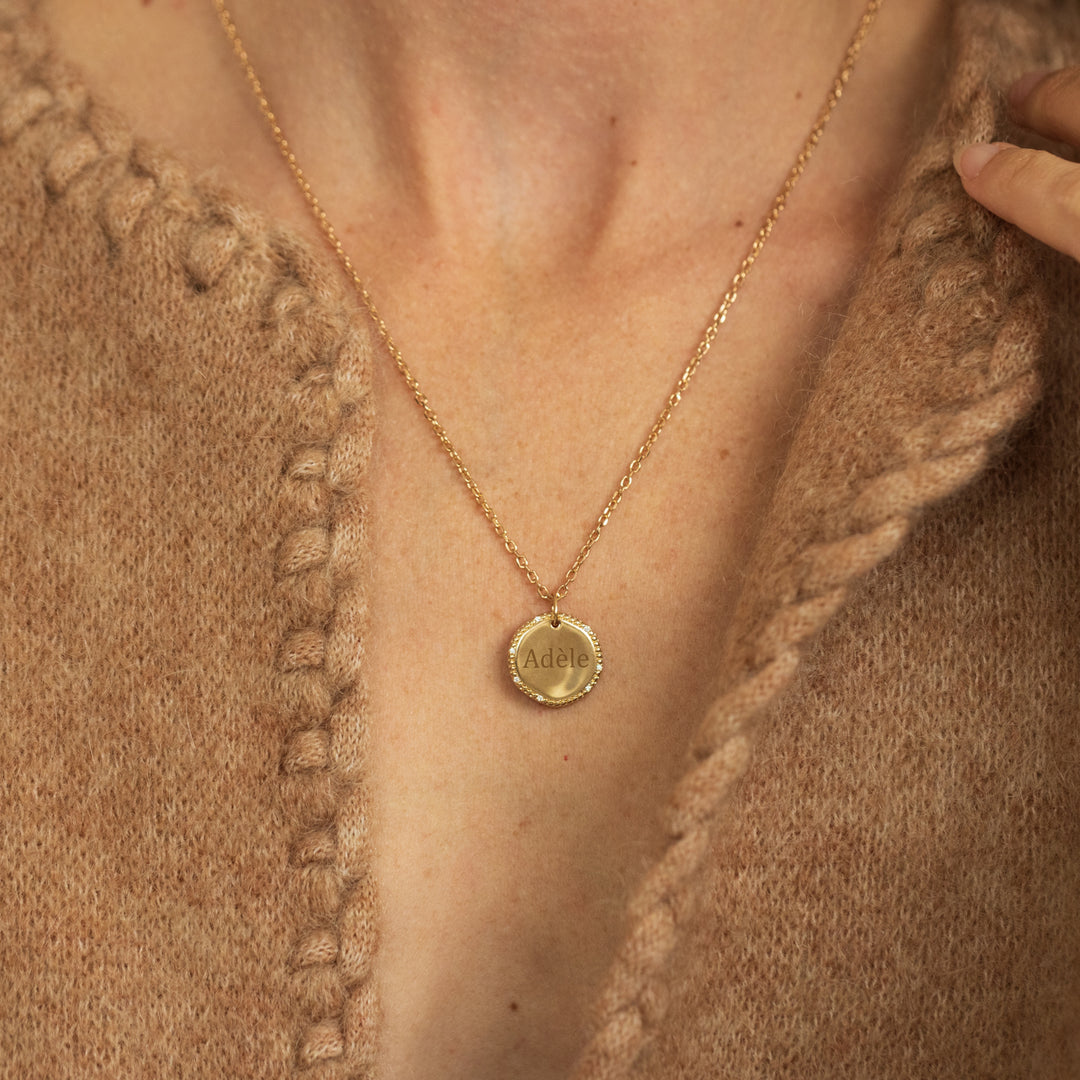 Collier Faustine - Personnalisable