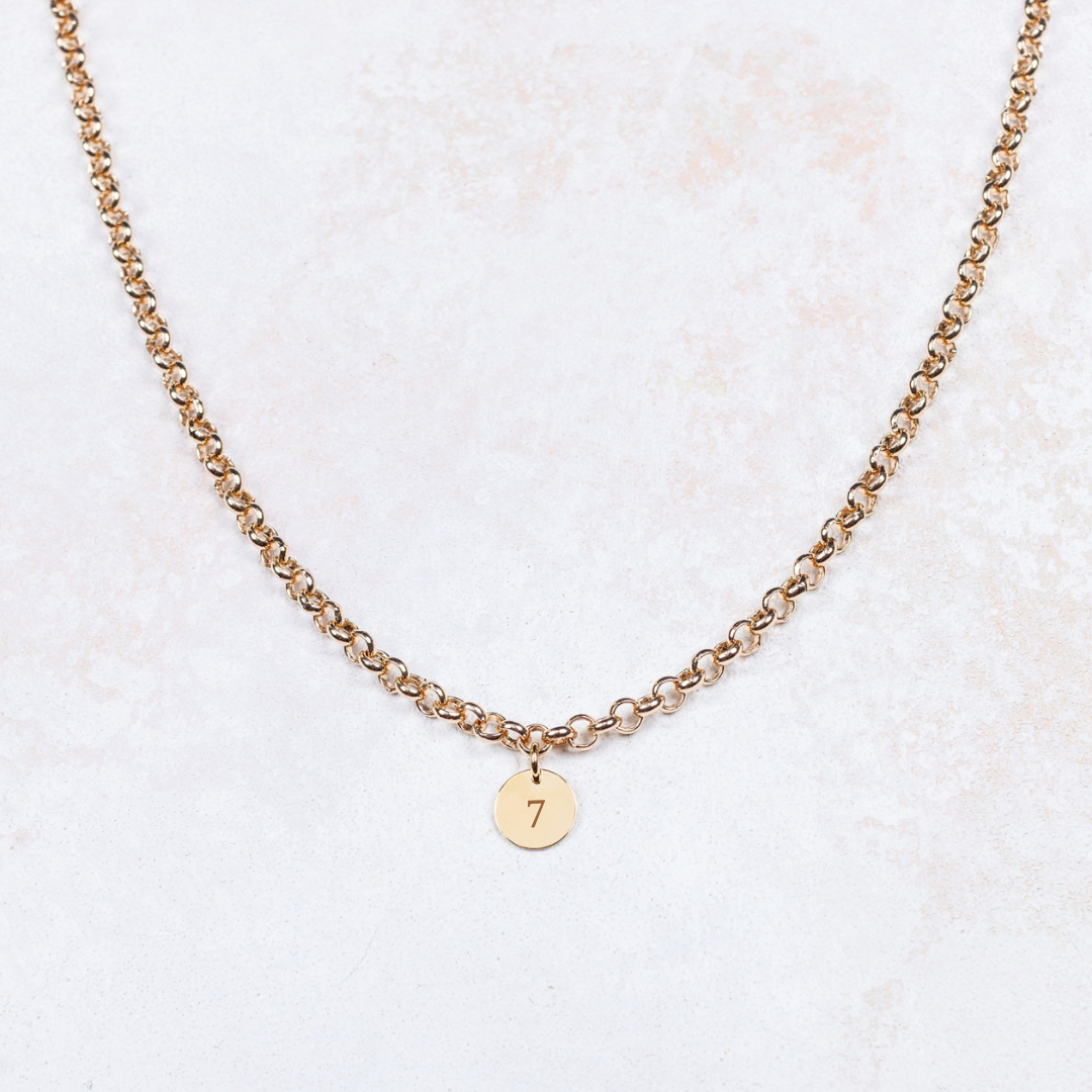 Collana Paul - 1 medaglia - Personalizzabile