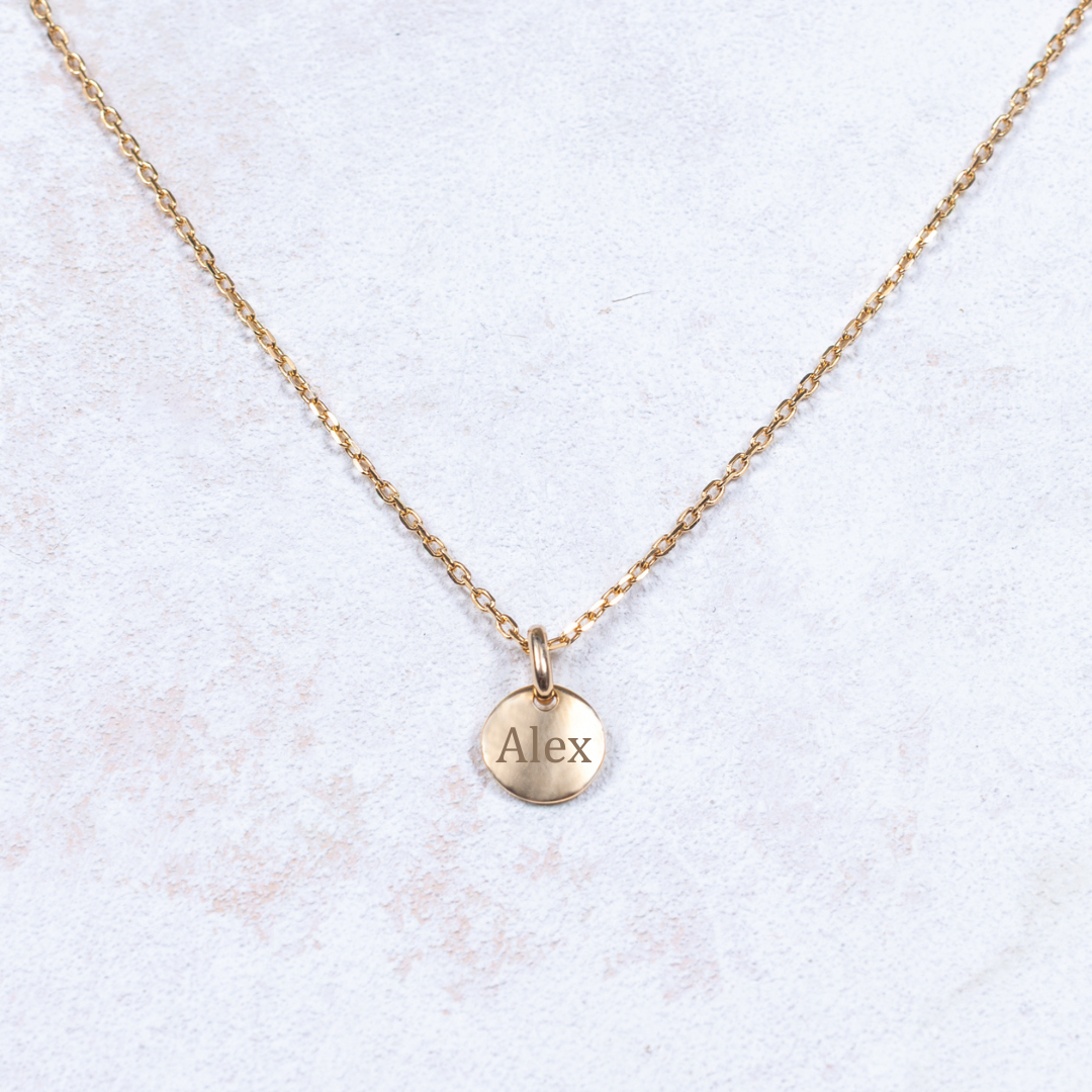 Collier Albane - Personnalisable - 1 médaille