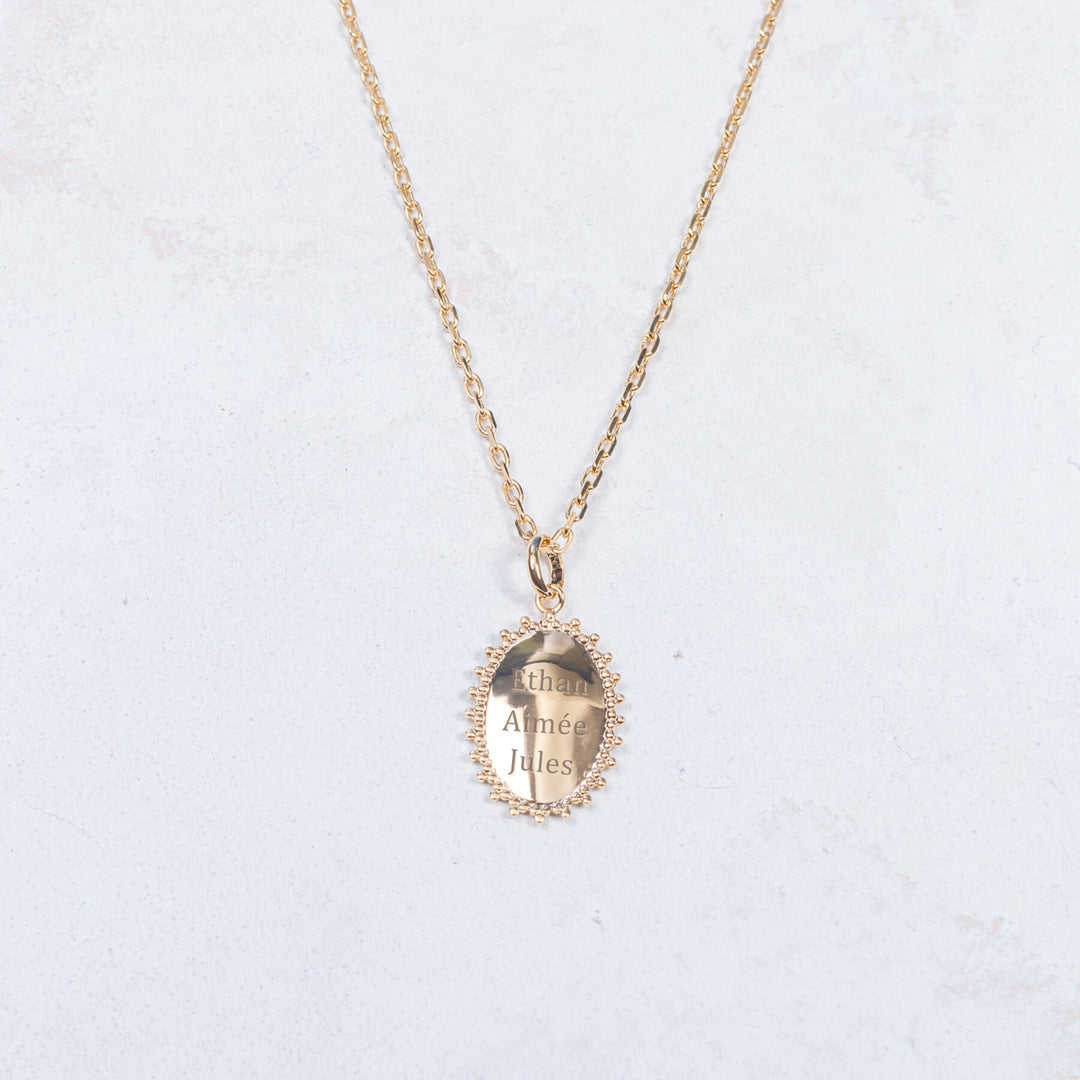 Collier Lila - Personnalisable