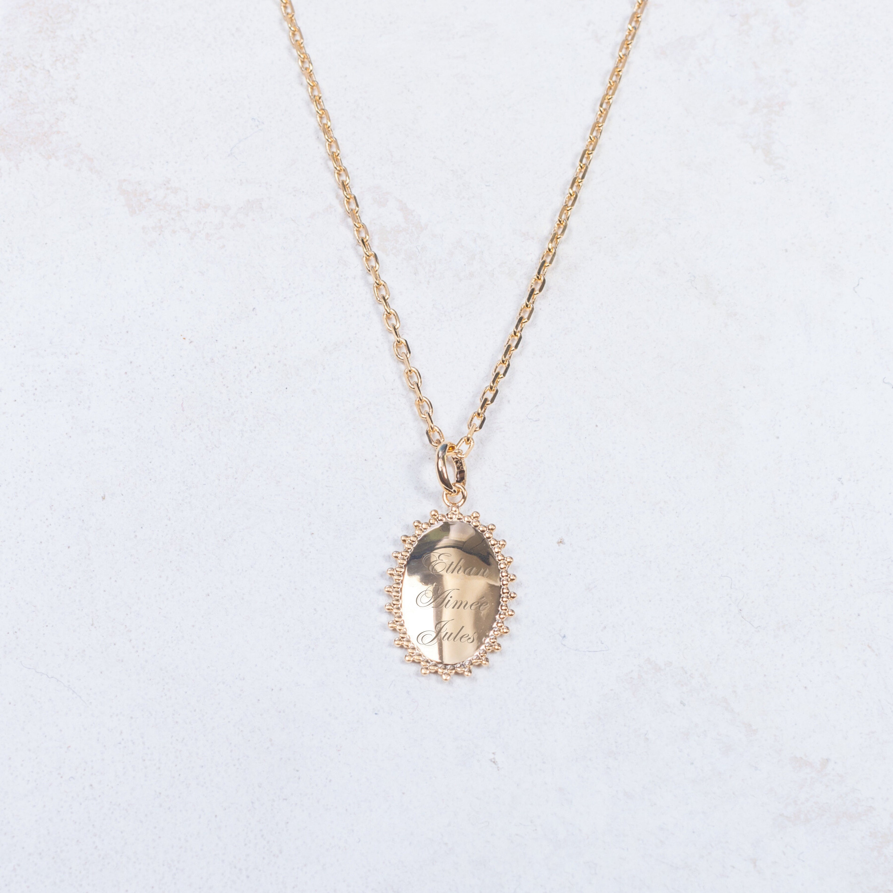 Collier Lila - Personnalisable