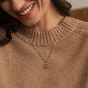 Collier Capucine - Vert - Personnalisable