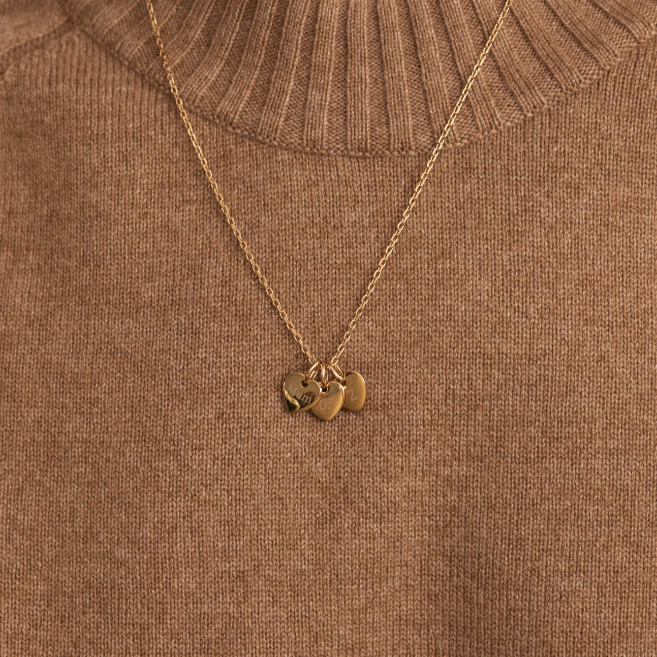 Ketting Appoline - Personaliseerbaar - 3 medailles