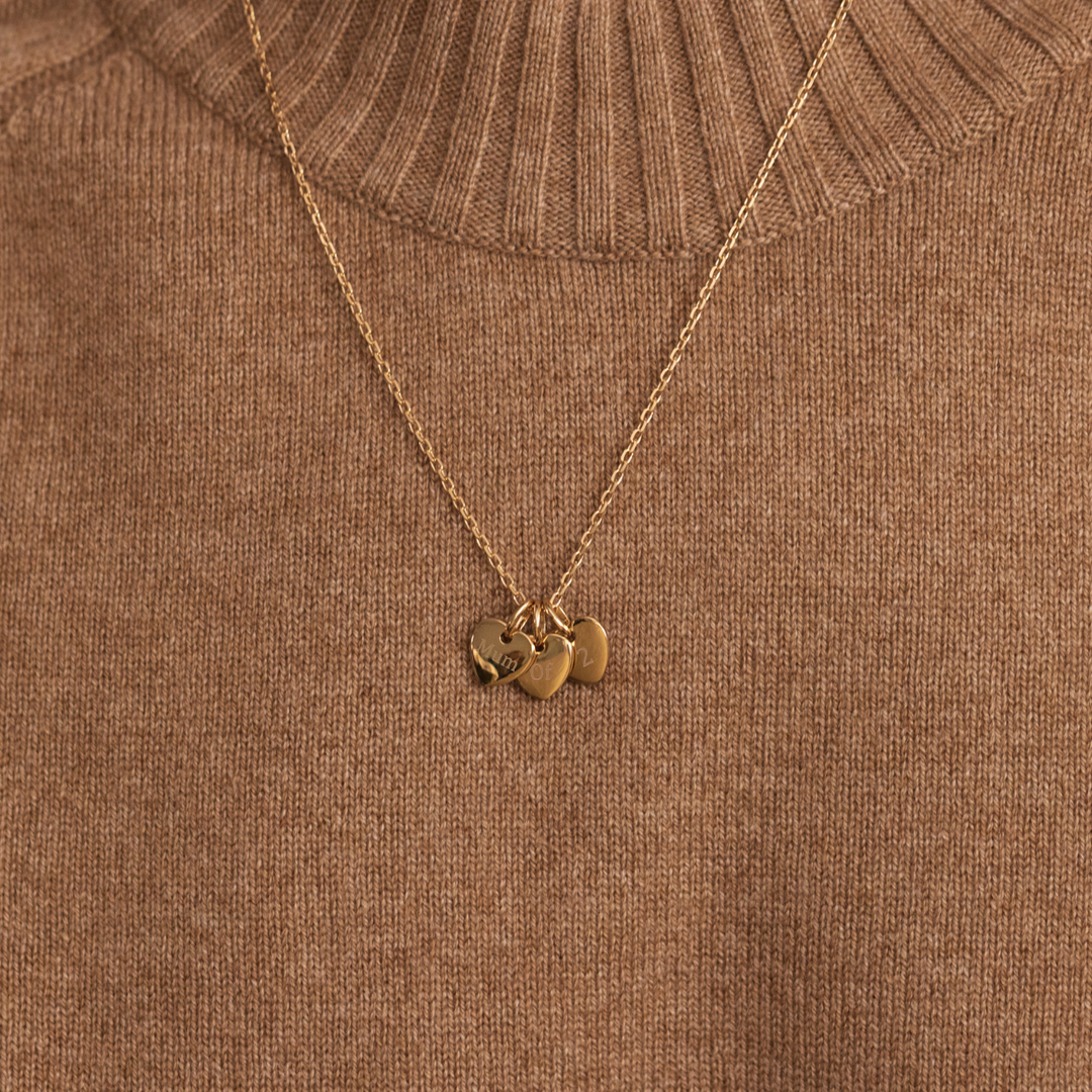 Collier Appoline - Personnalisable - 3 médailles