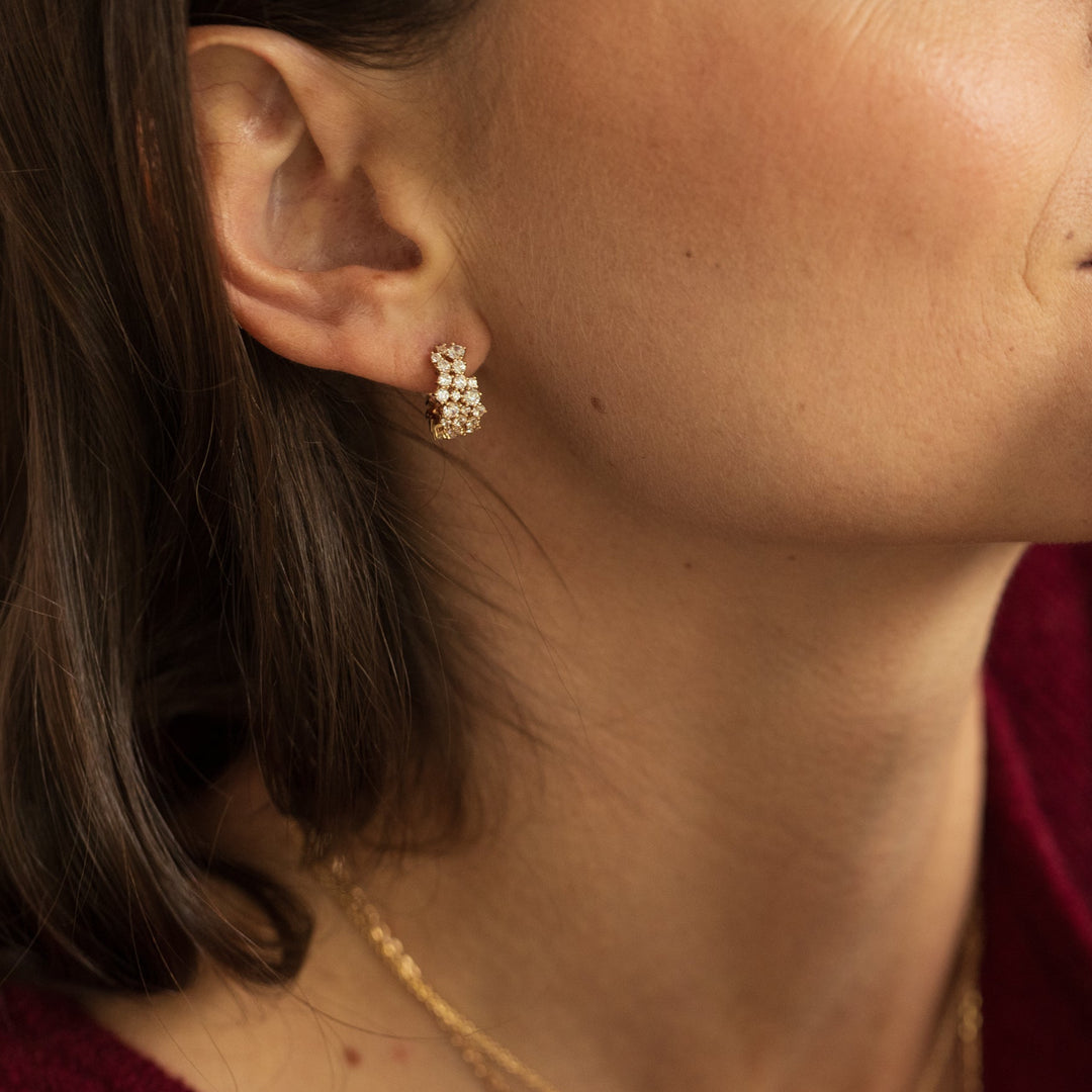 Boucles d'oreilles Kale
