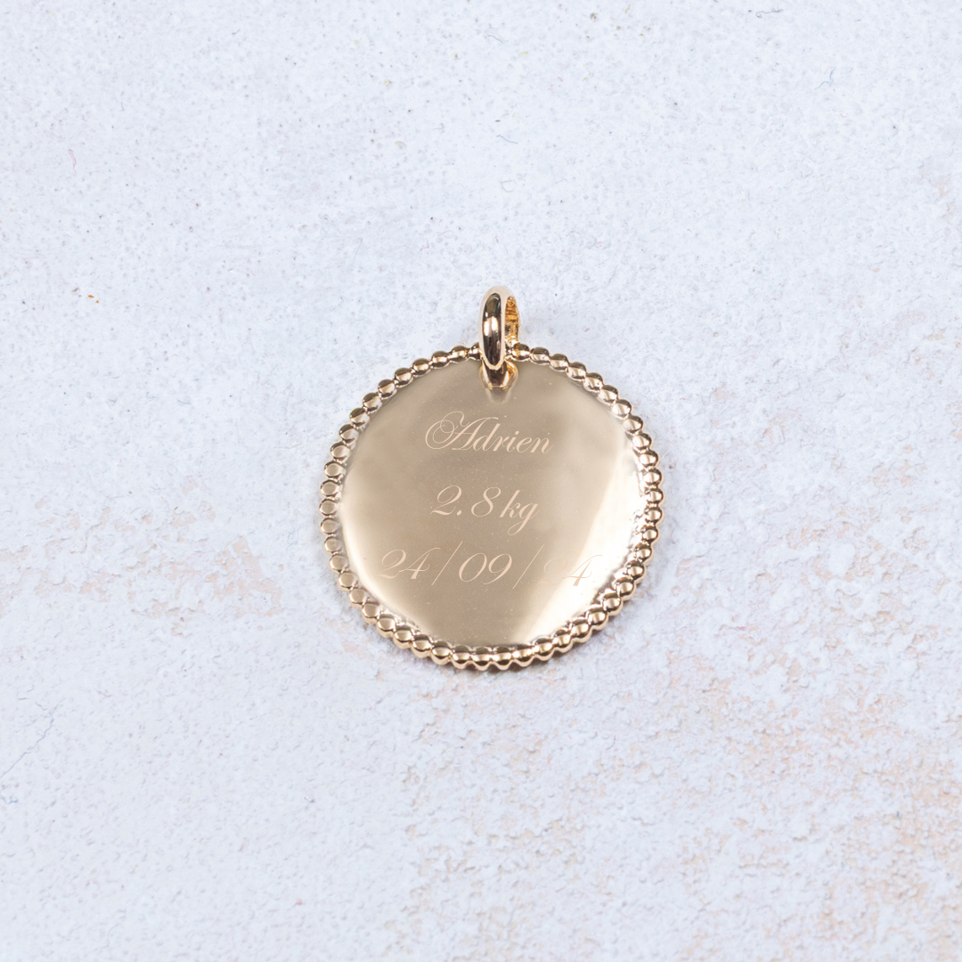 Médaille Esmée - Personnalisable