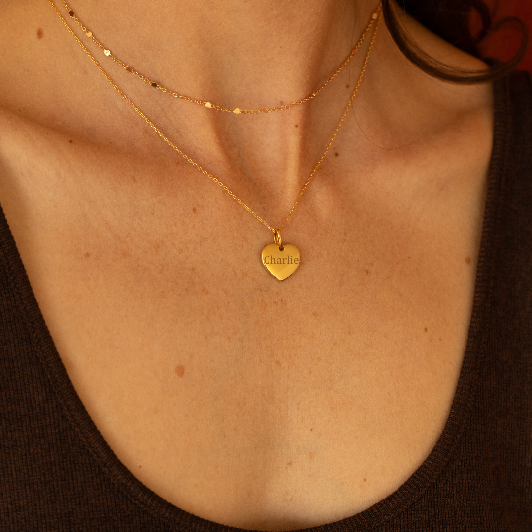 Elisabeth Necklace - Small model - Personalized