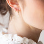 Boucle oreille plaque or adele unite