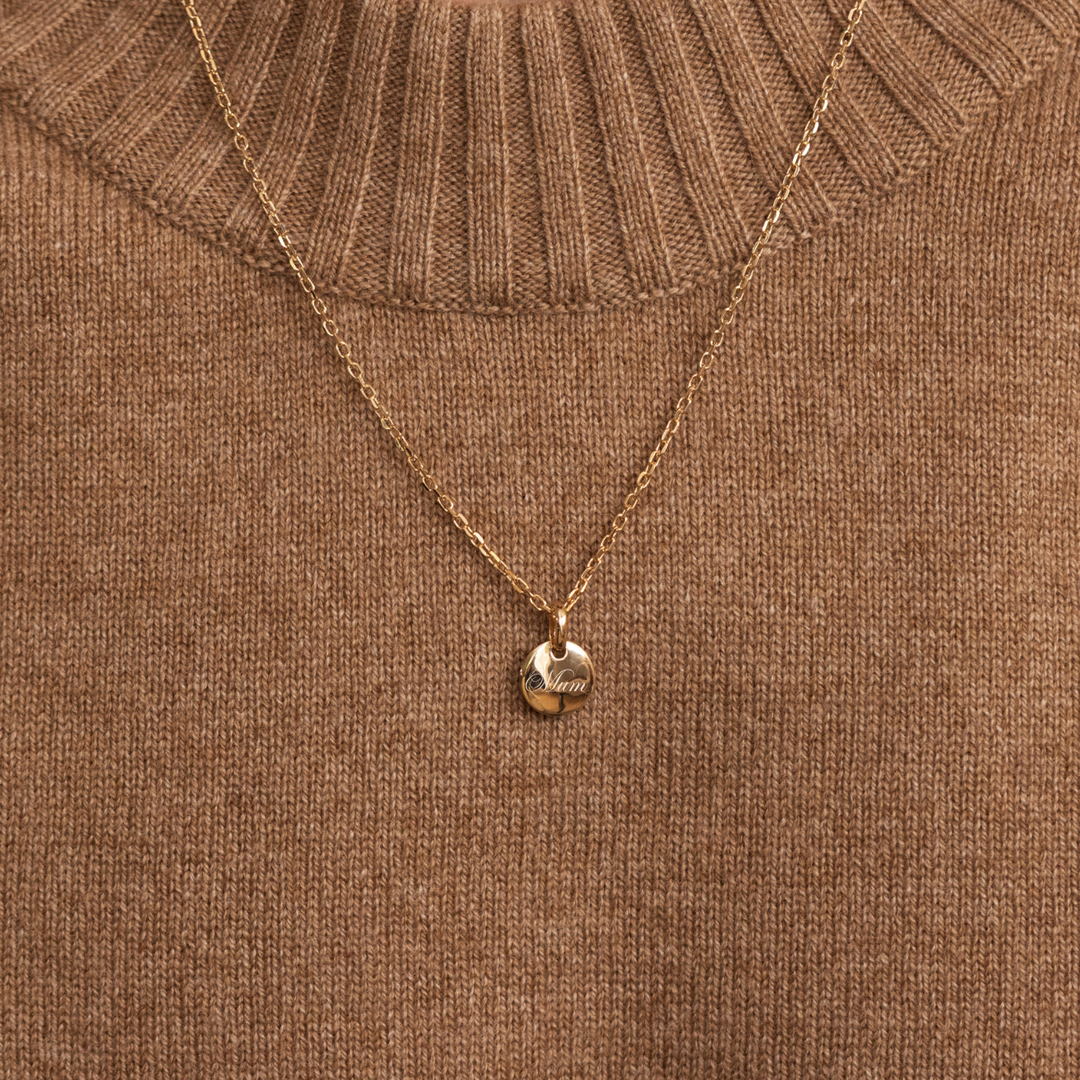 Collier Albane - Personnalisable - 1 médaille