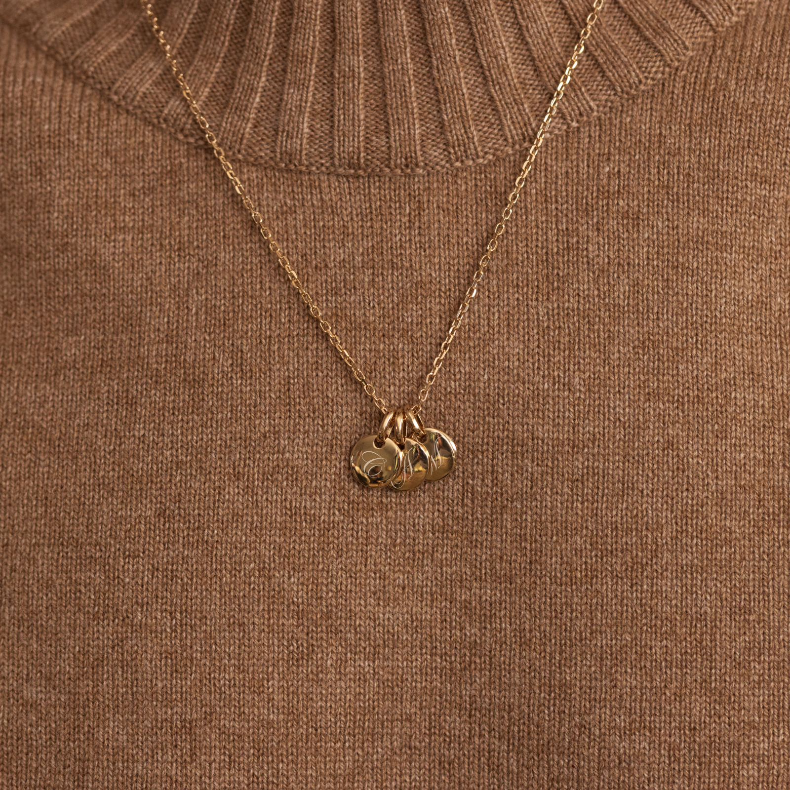 Collana Albane - Personalizzabile - 3 medaglie