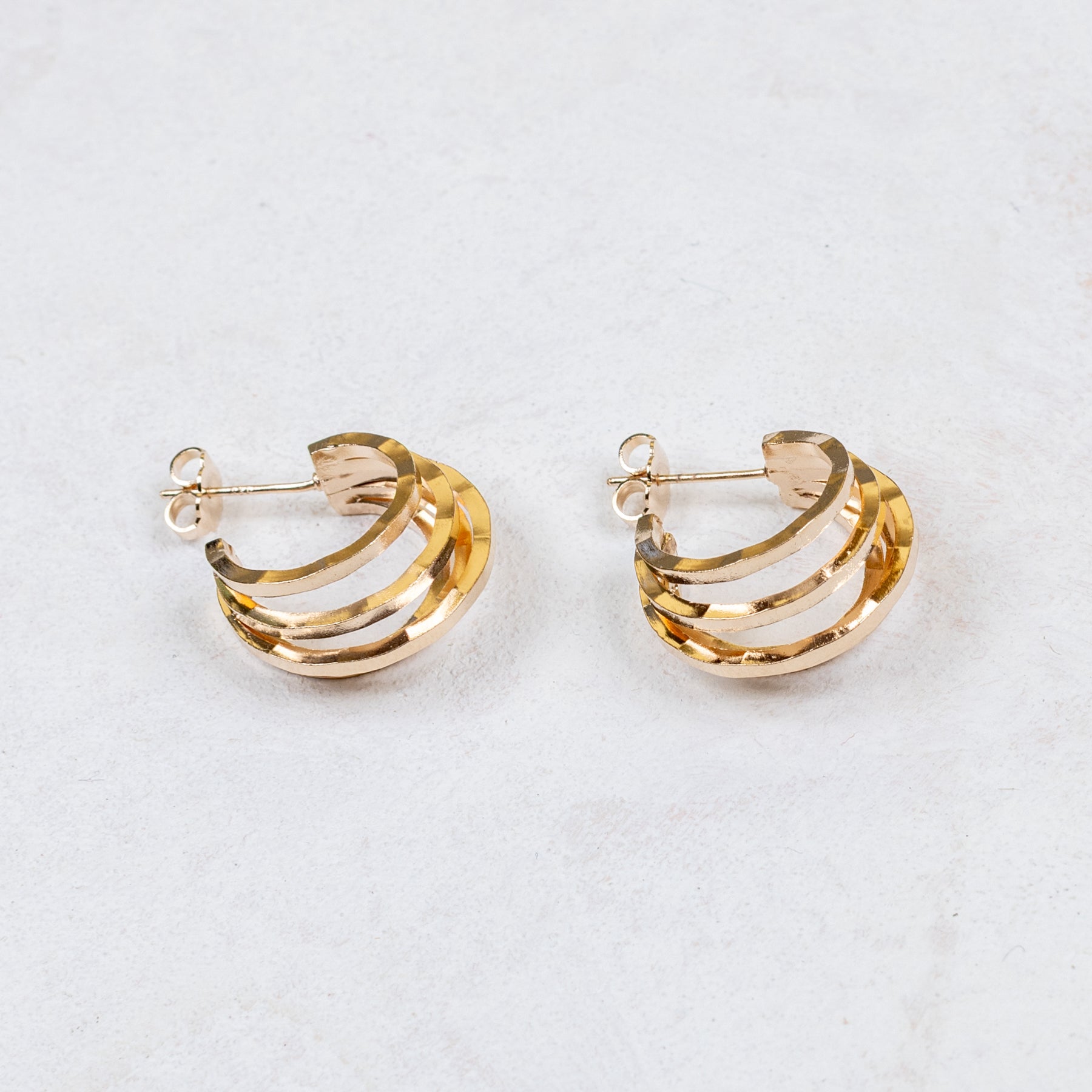 Boucles d'oreilles Arsène - Lisses