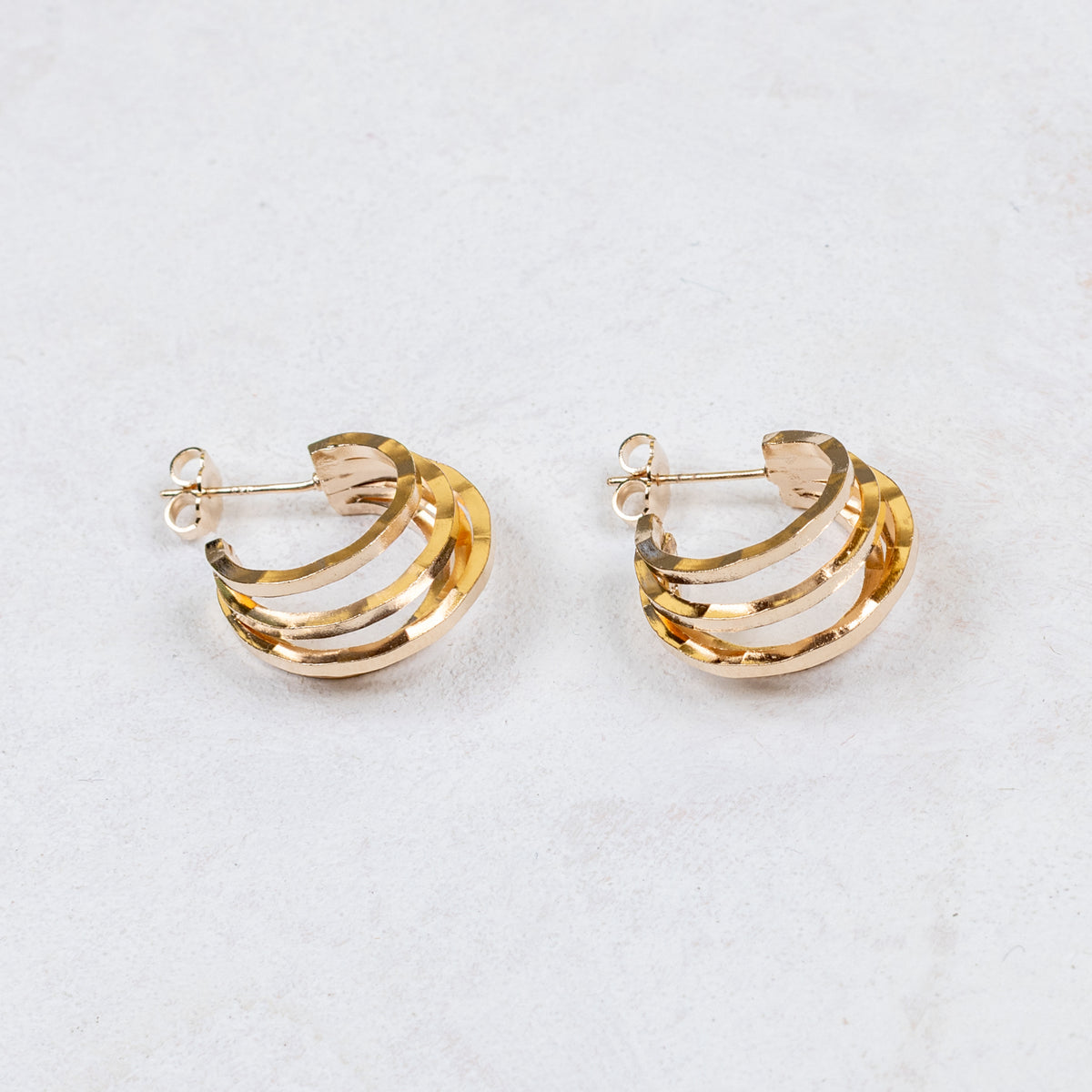 Boucles d'oreilles Arsène - Lisses