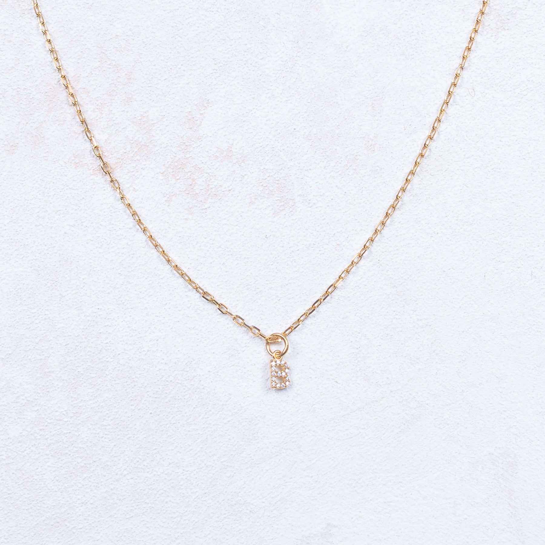 Collana con iniziale - Modello piccolo