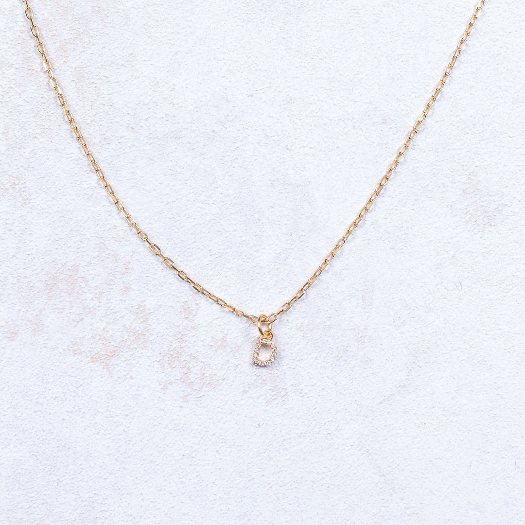 Collier initiale - Petit modèle