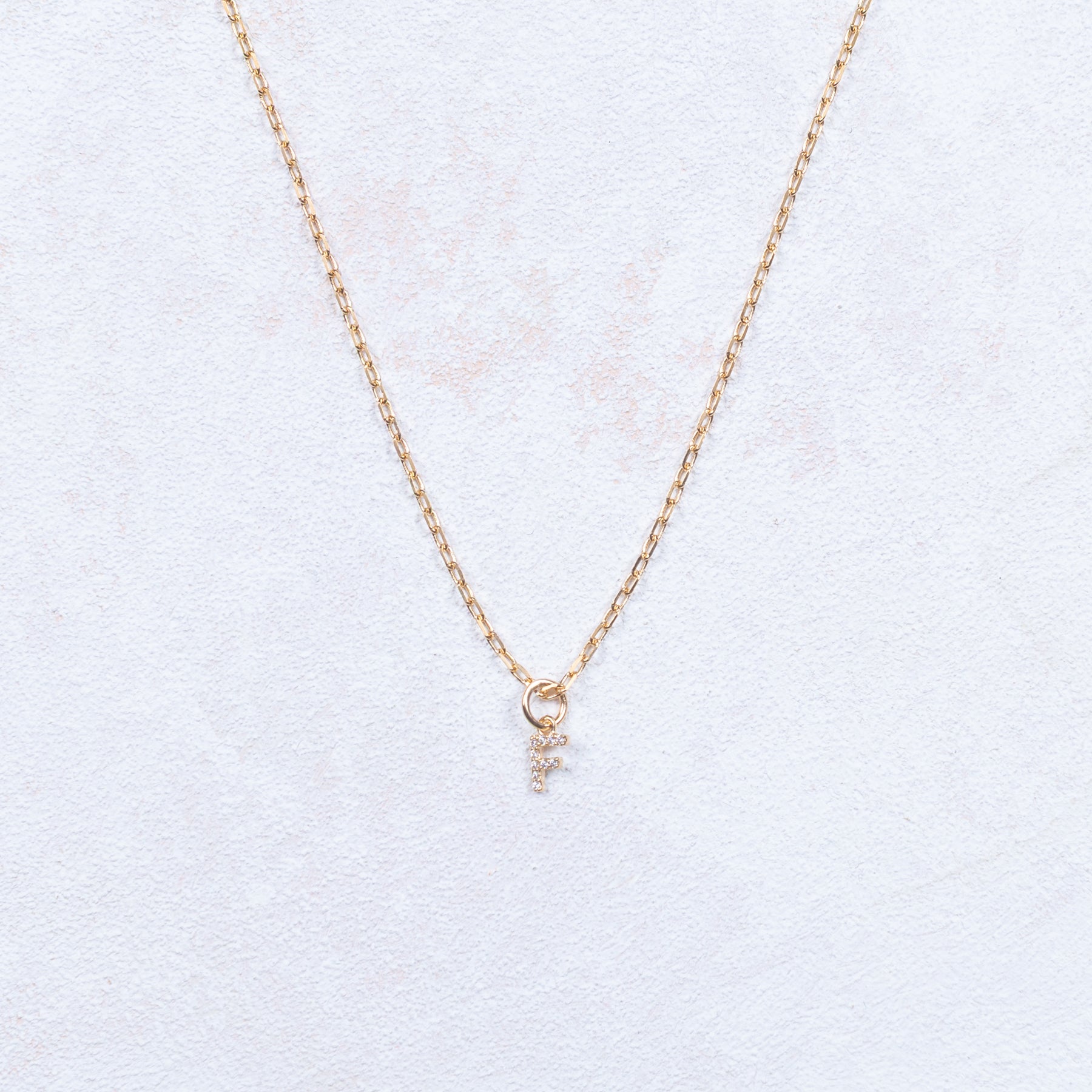 Collana con iniziale - Modello piccolo