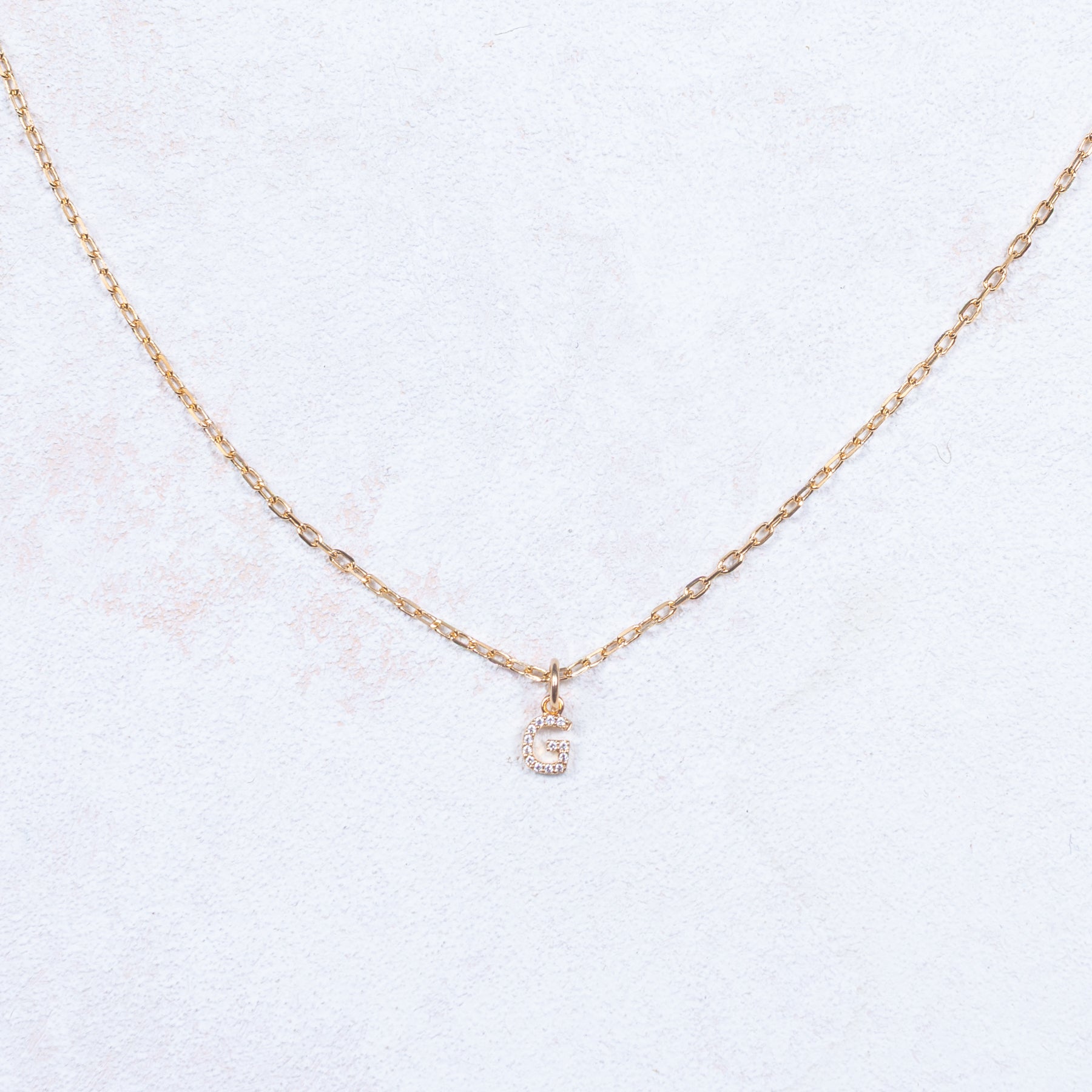 Collana con iniziale - Modello piccolo