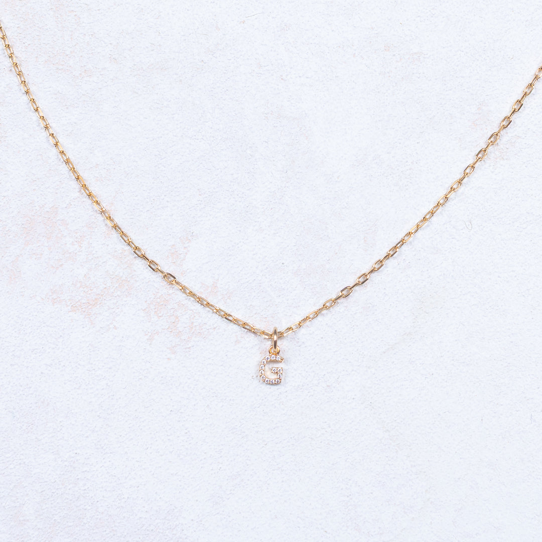 Collier initiale - Petit modèle