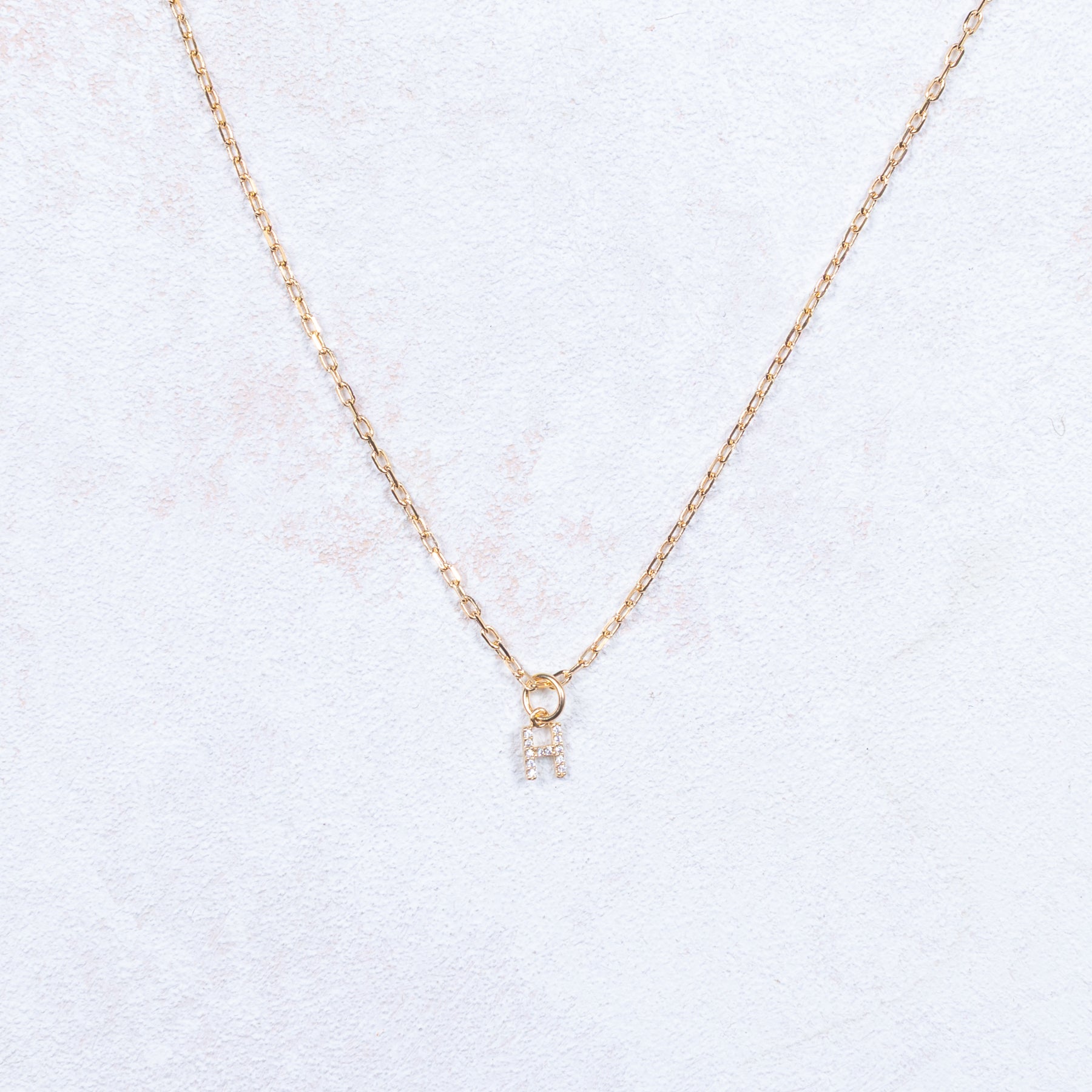 Collana con iniziale - Modello piccolo