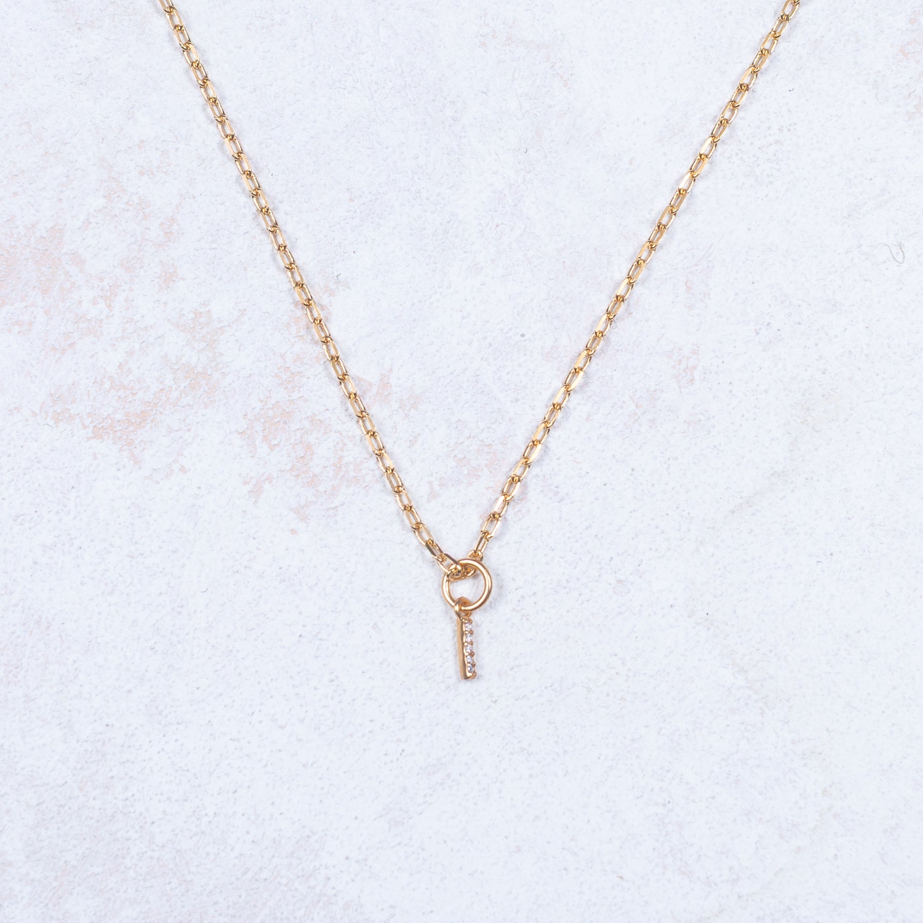 Collana con iniziale - Modello piccolo