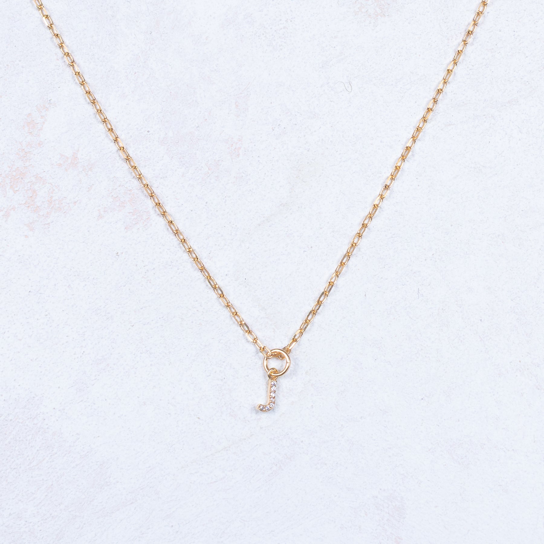 Collana con iniziale - Modello piccolo