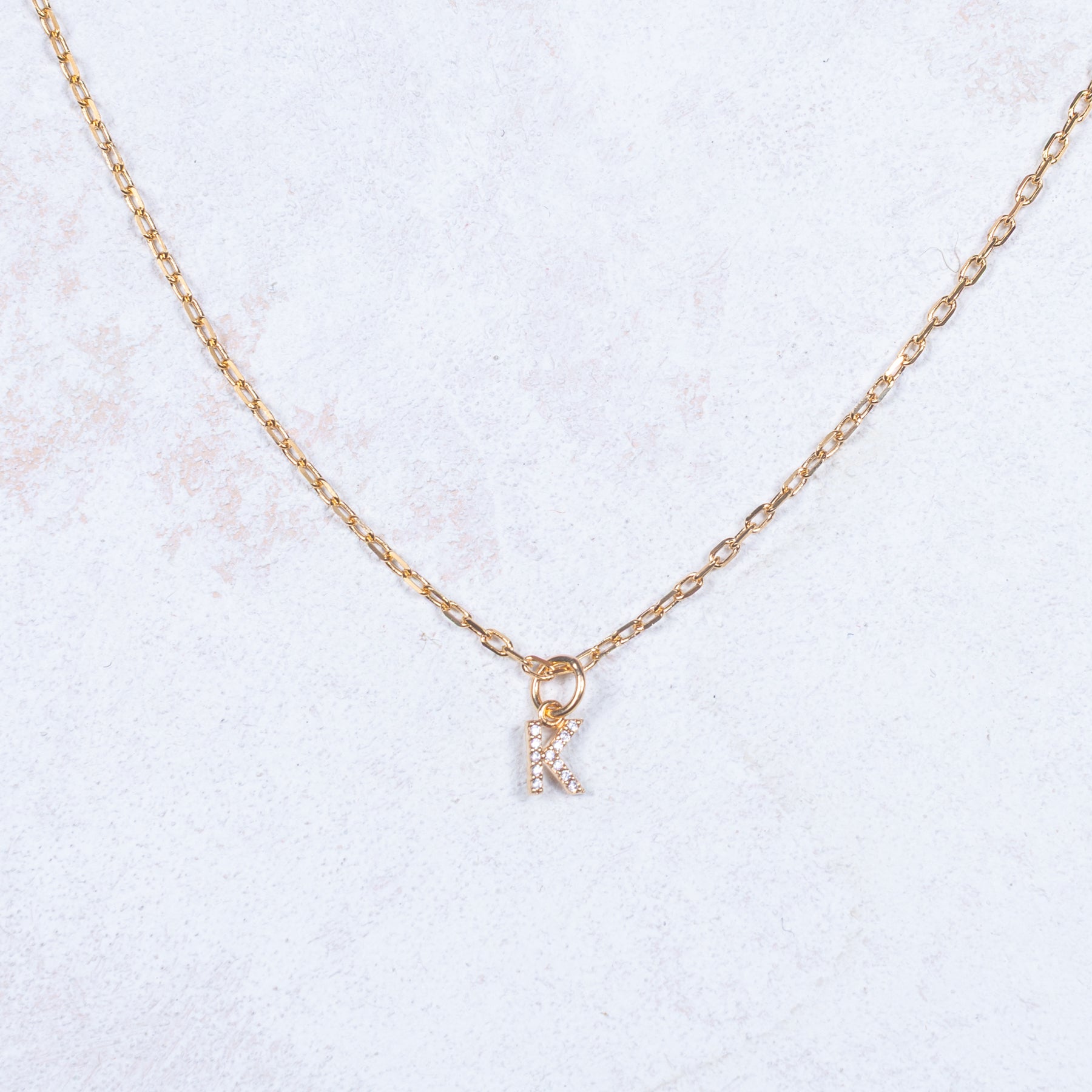 Collana con iniziale - Modello piccolo