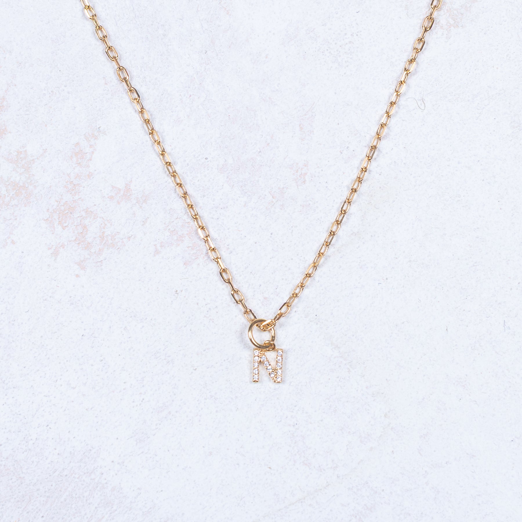 Collana con iniziale - Modello piccolo