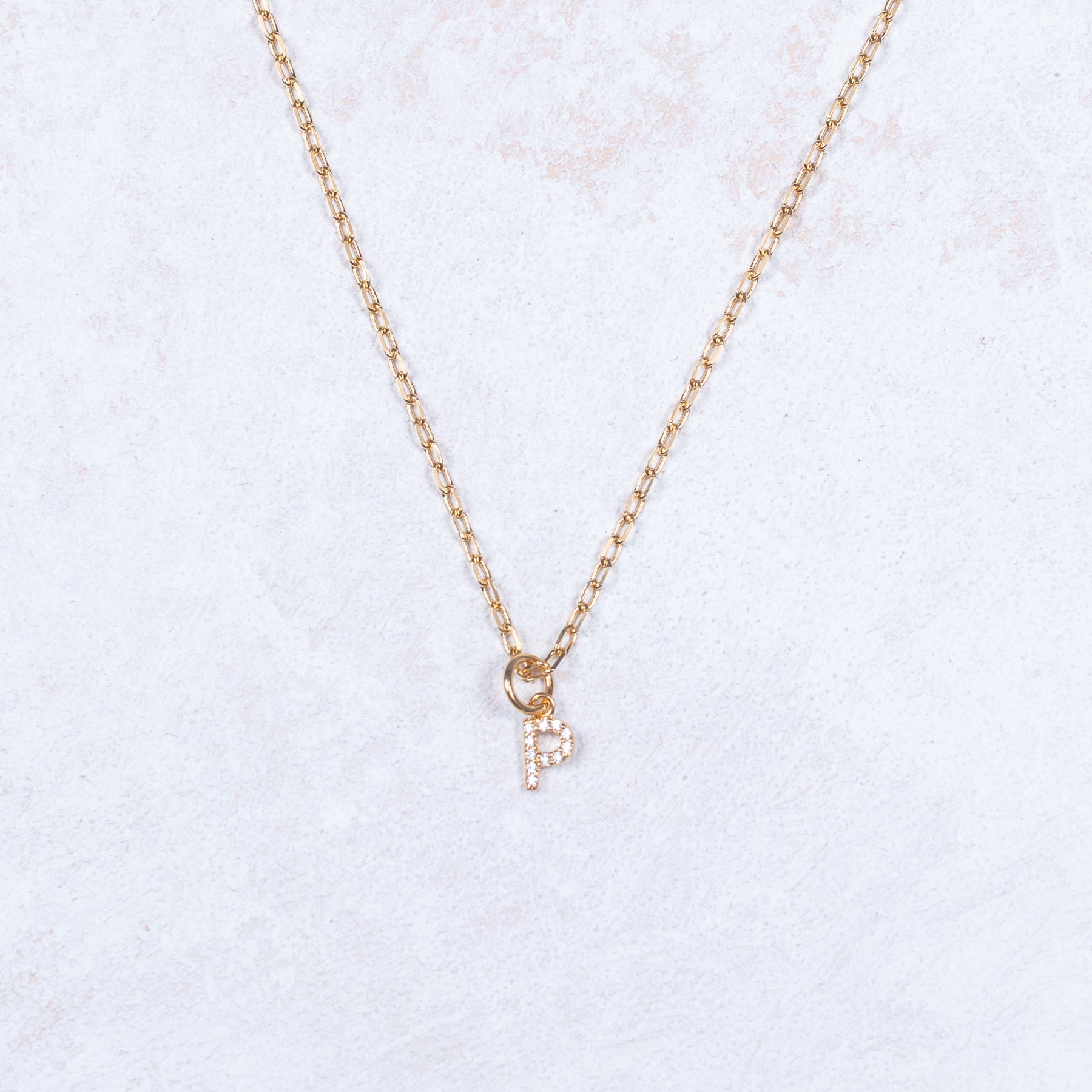 Collana con iniziale - Modello piccolo