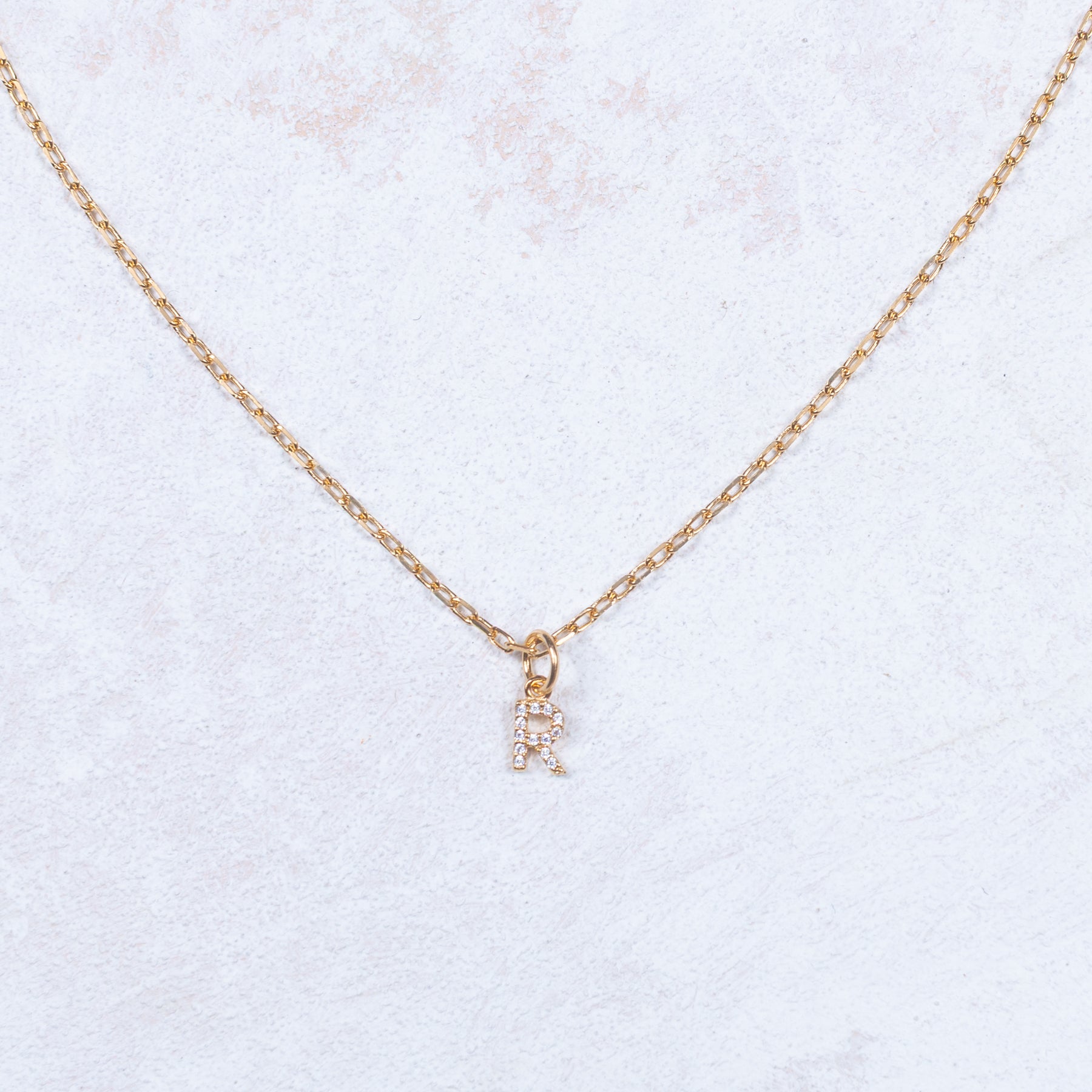 Collana con iniziale - Modello piccolo