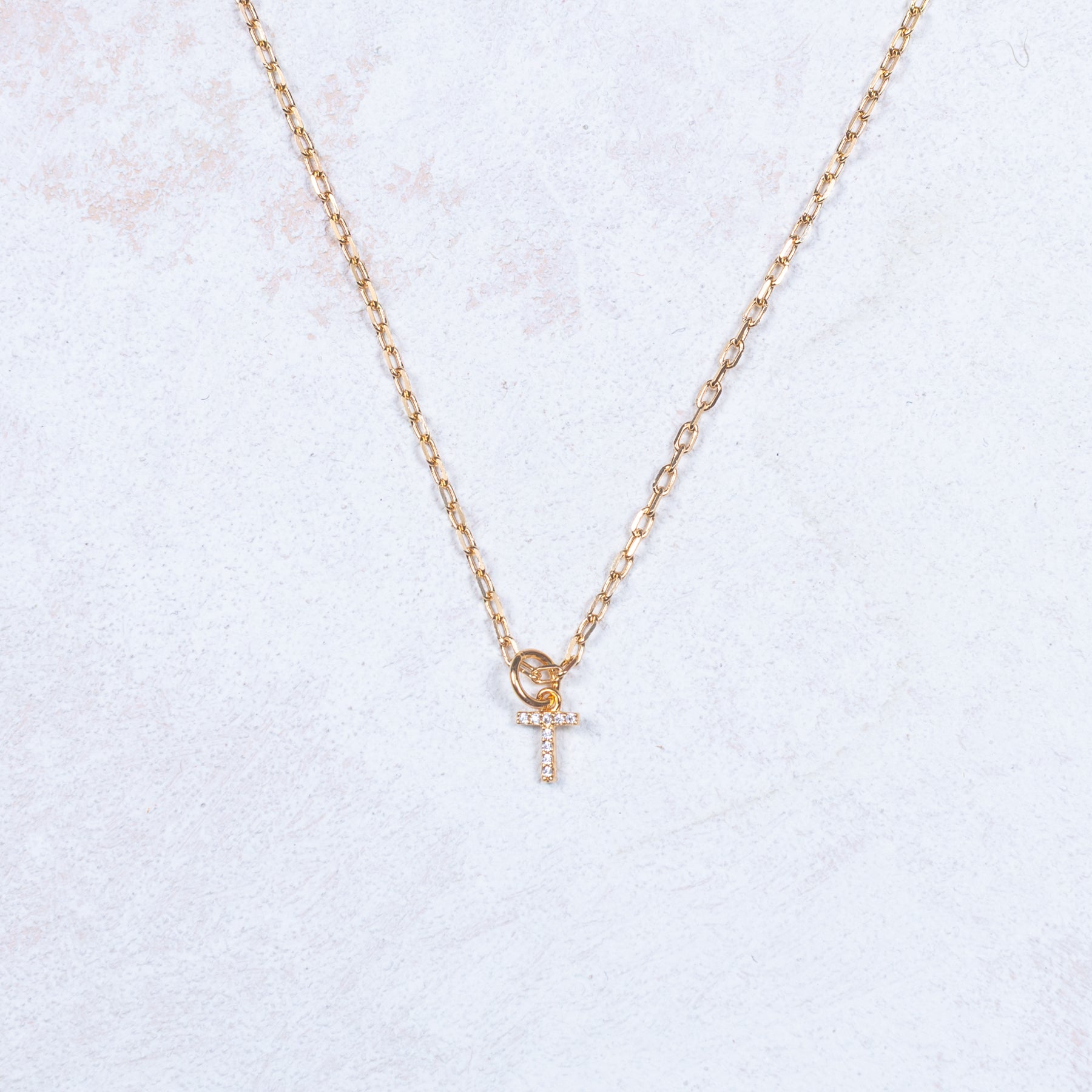 Collana con iniziale - Modello piccolo