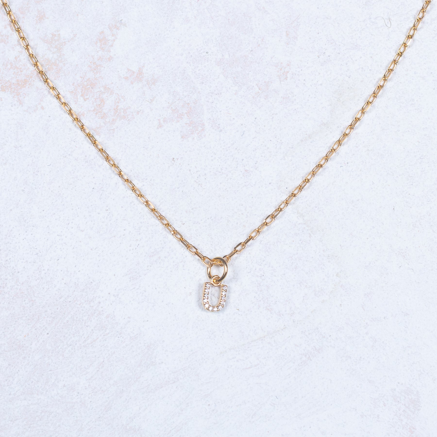 Collana con iniziale - Modello piccolo