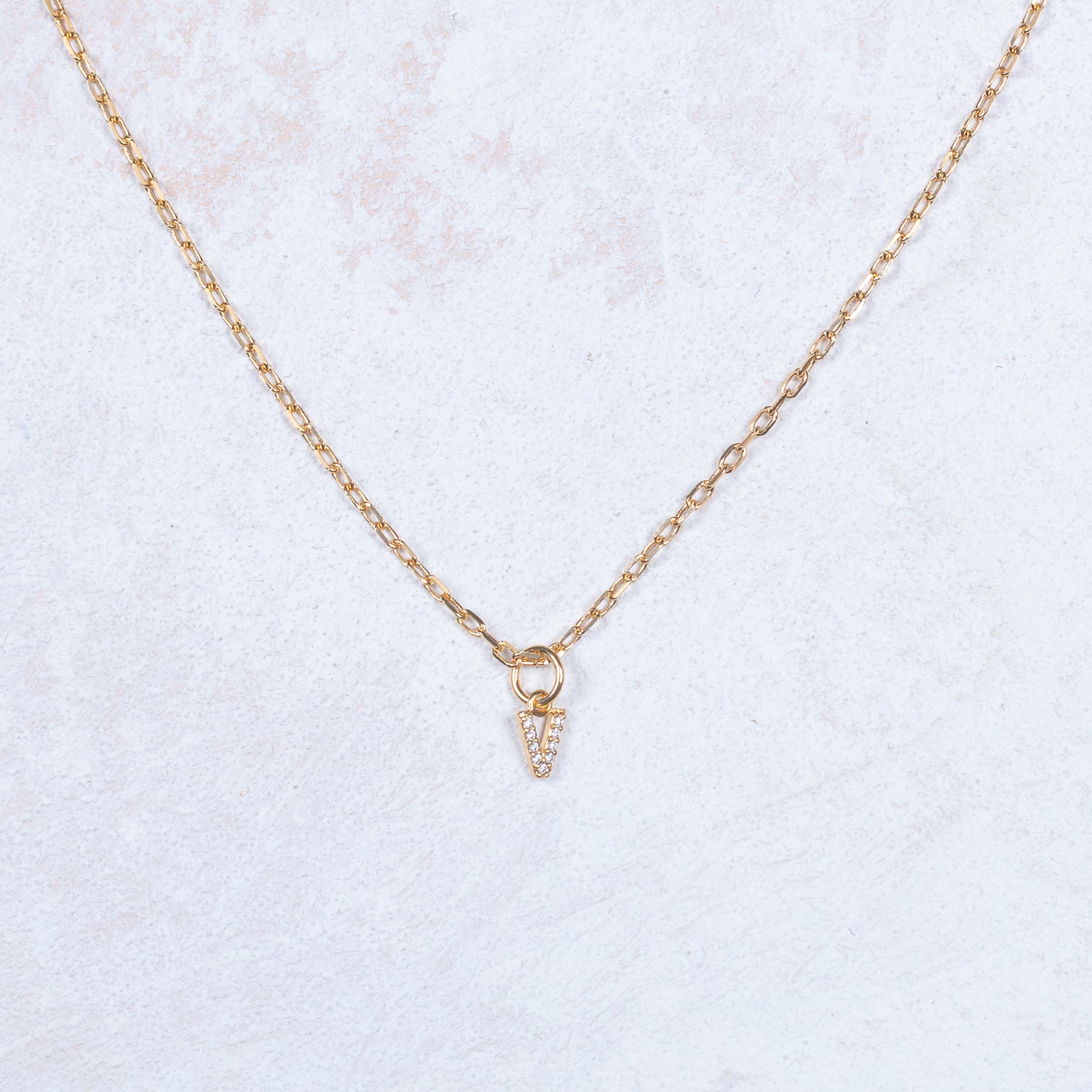 Collana con iniziale - Modello piccolo