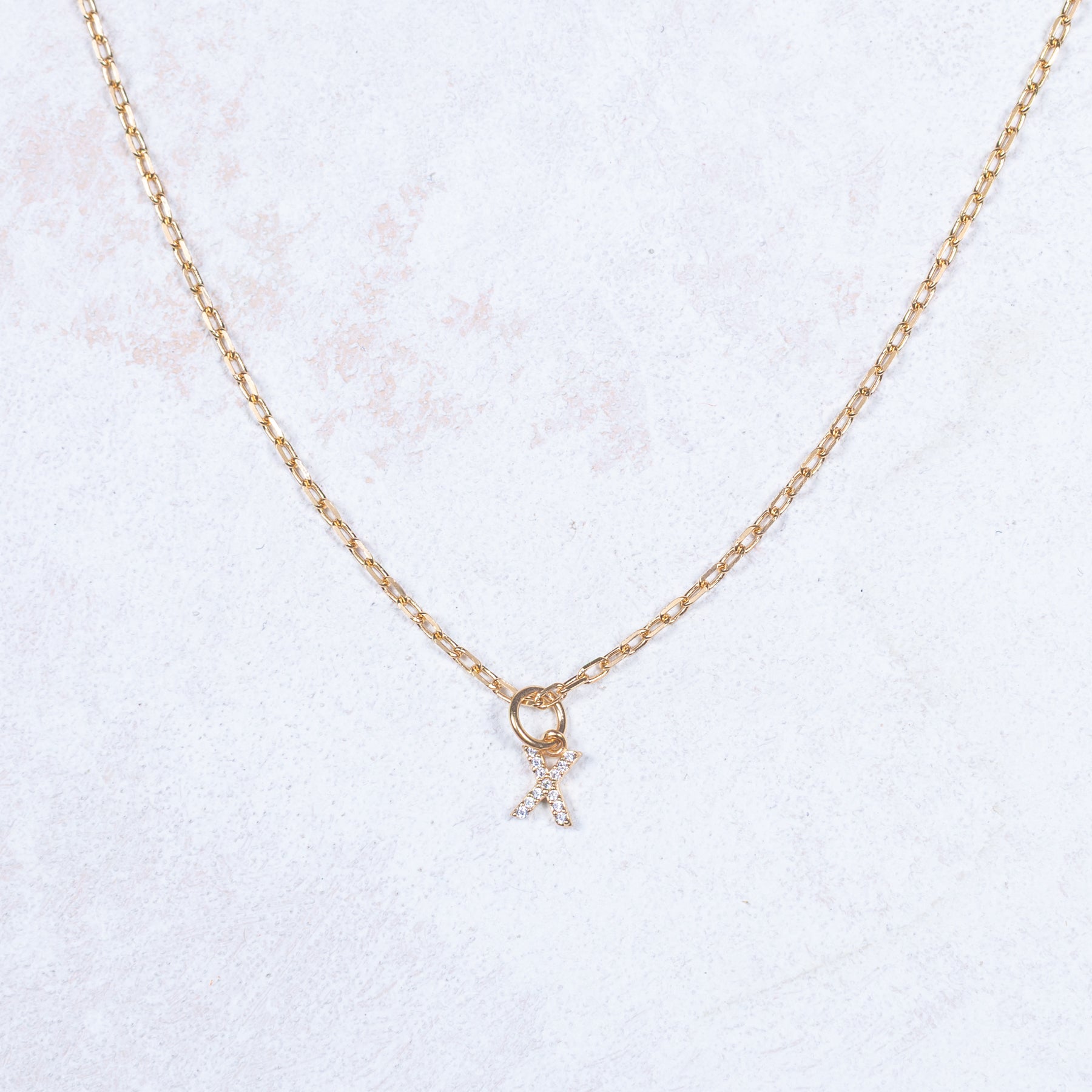 Collana con iniziale - Modello piccolo