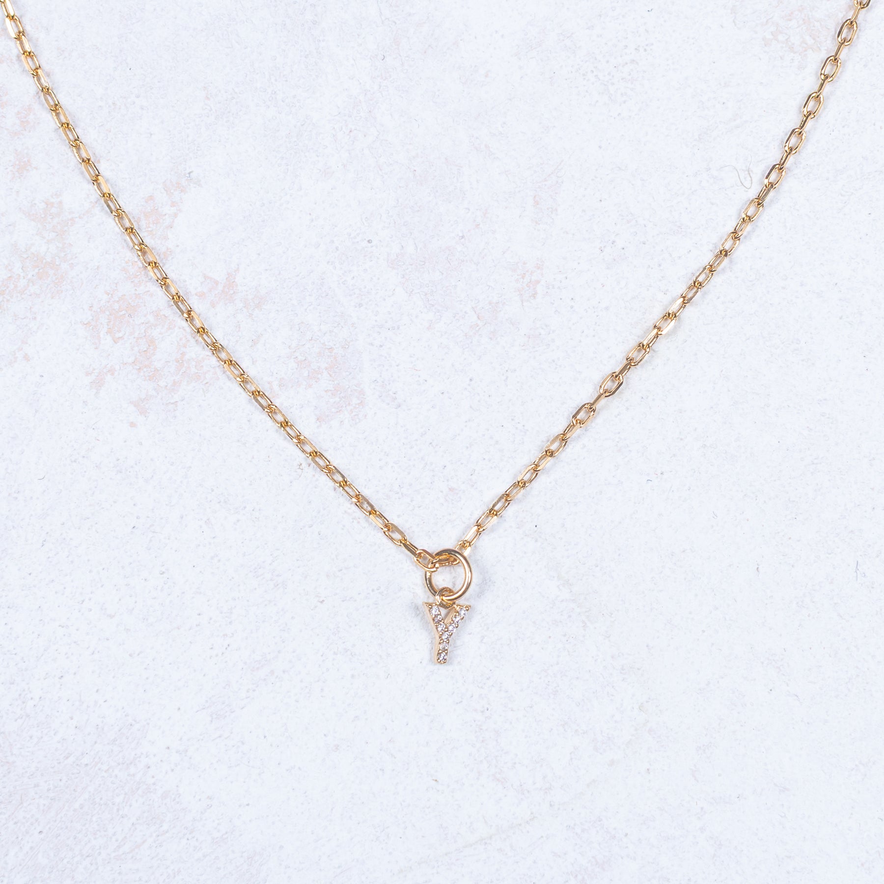 Collana con iniziale - Modello piccolo