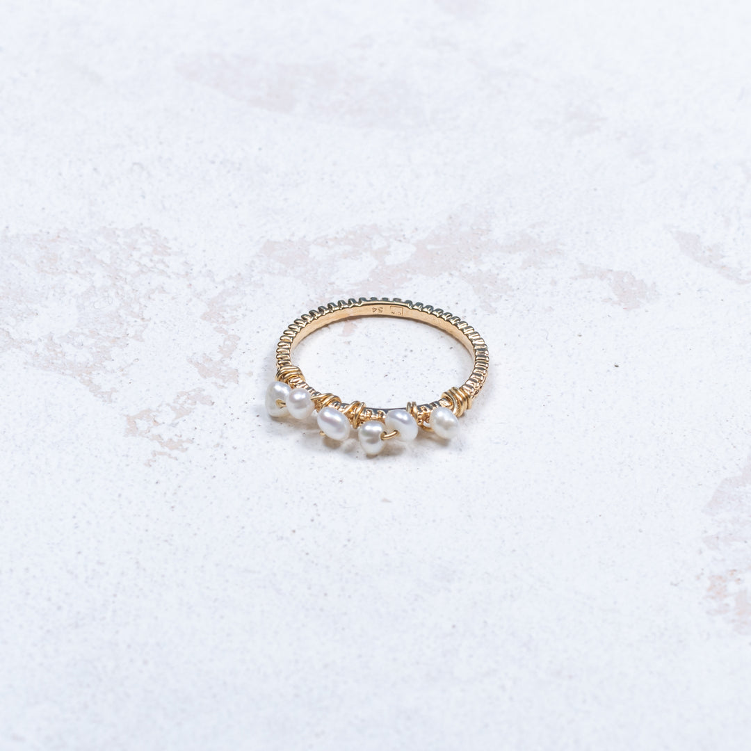 Bague Aya - Blanc