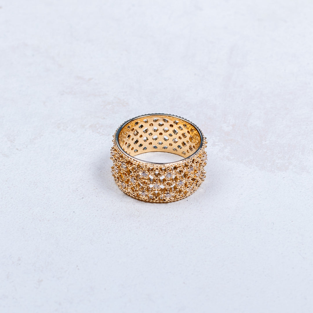 Bague Plaquée Or Olympe L'Atelier de Solène