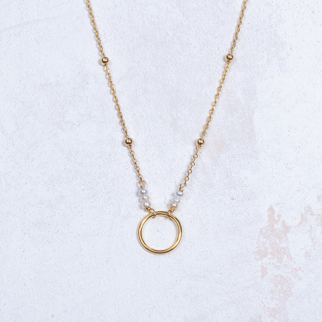 Rosalie Necklace - White
