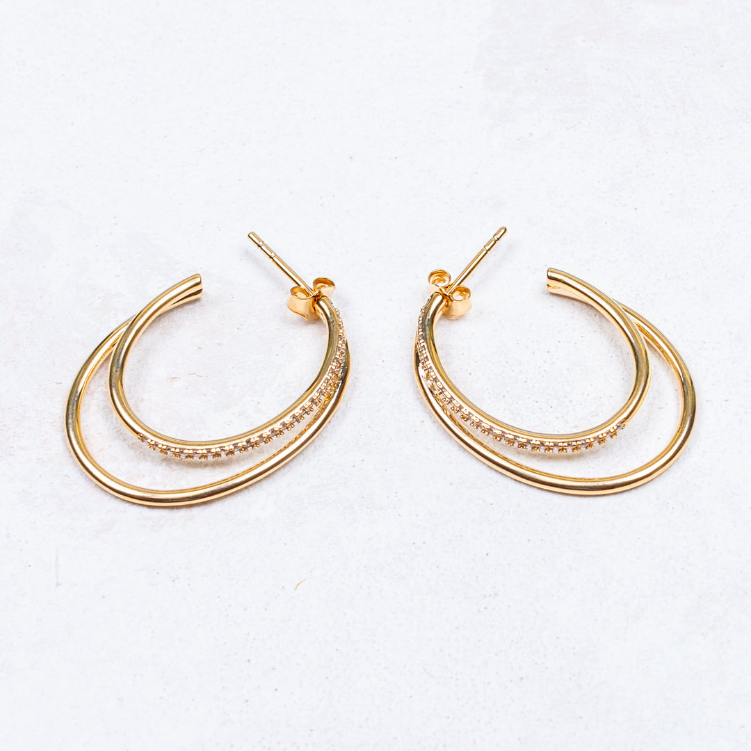 Boucles d'oreilles Gaïa