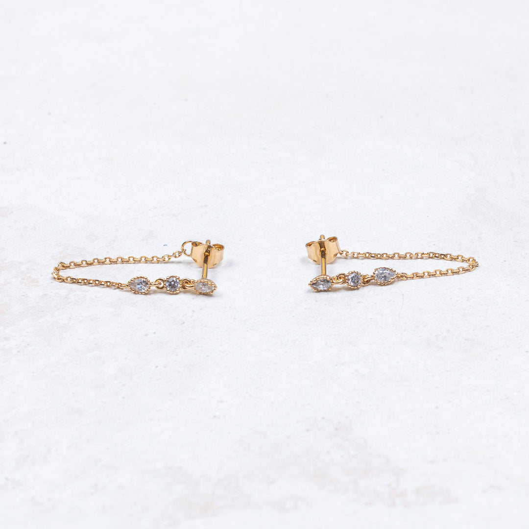 Boucles d'oreilles Elyna - Dormeuses