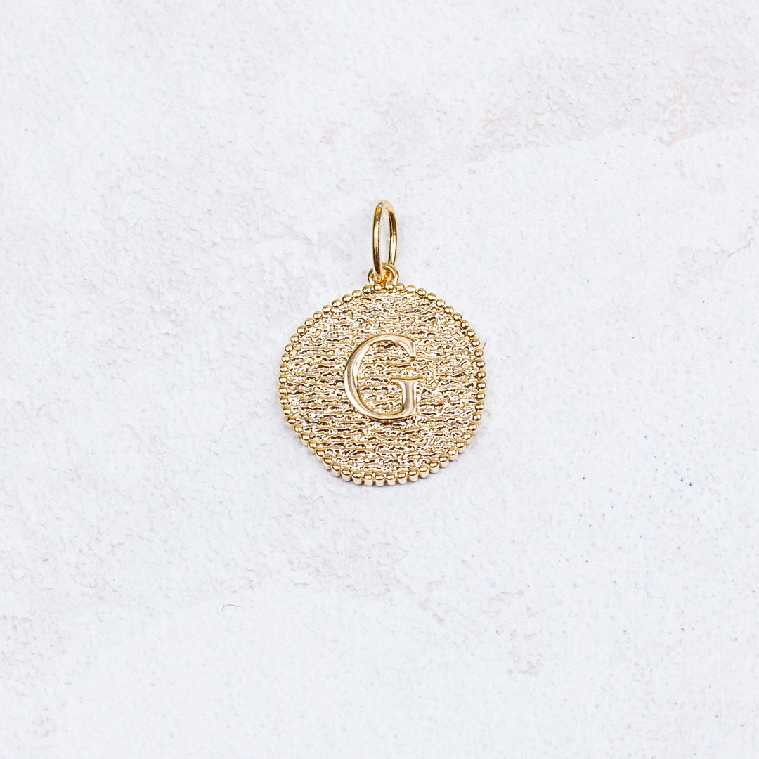 Médaille Initiale - Personnalisable