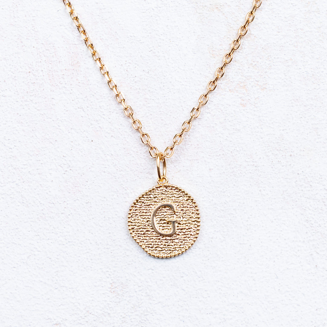 Collier initiale - Personnalisable