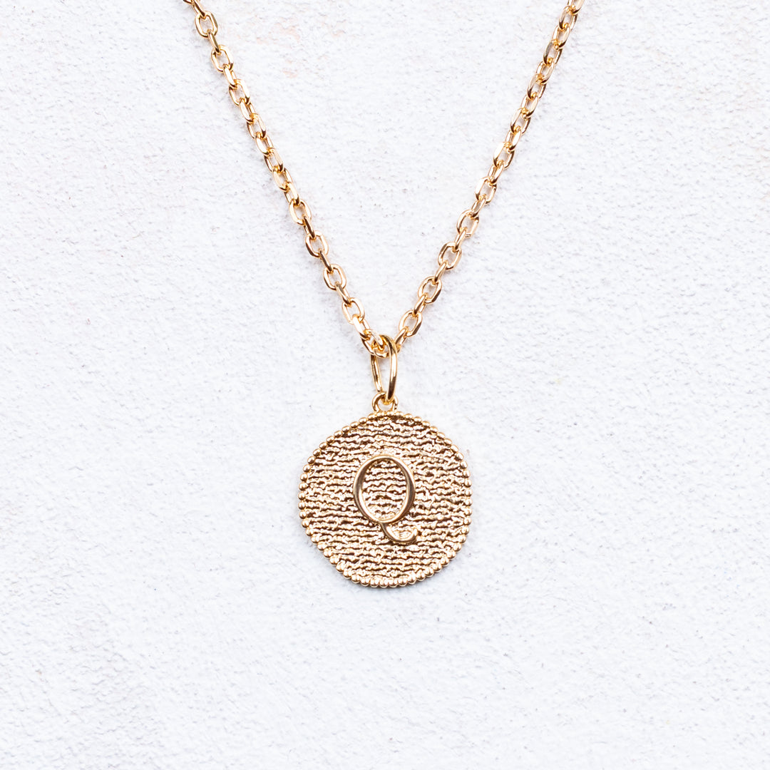 Collier initiale - Personnalisable