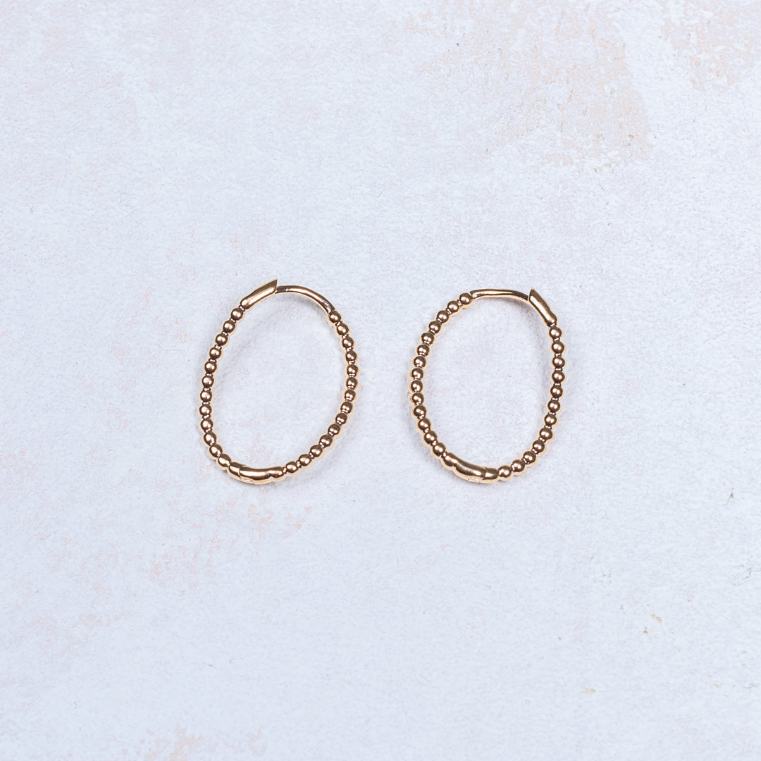 Boucles d'oreilles Sophie - Perlée
