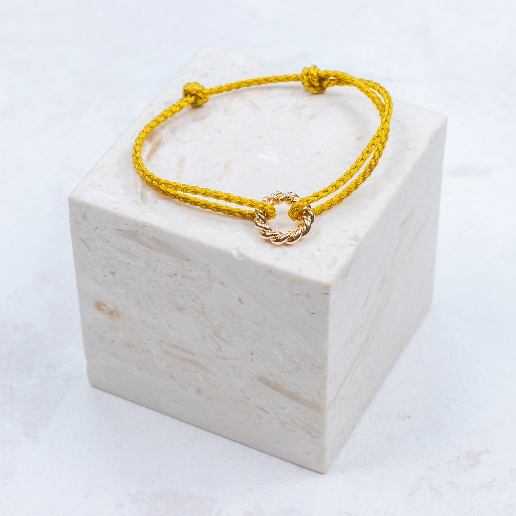 Bracciale César - Giallo senape