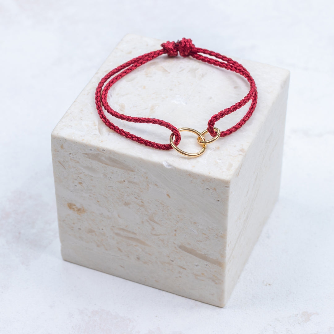 Bracelet Charles - Rouge