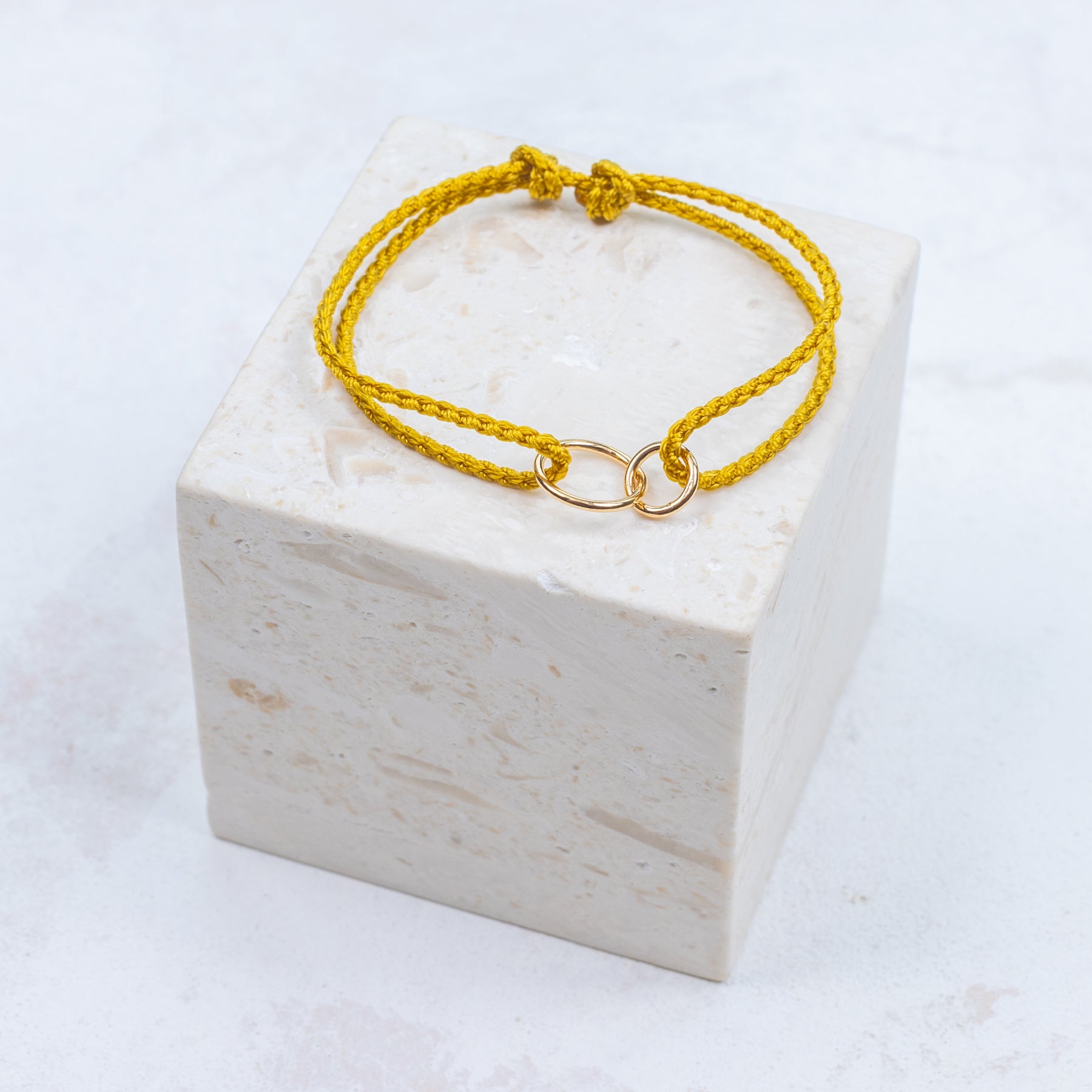 Armband Charles - Mosterdgeel