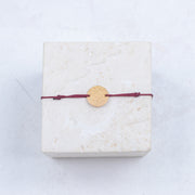 Bracelet Émile - Personnalisable - Prune